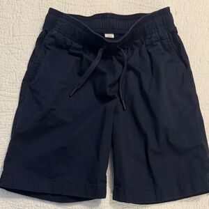 Crewcuts Navy Elastic Waist Drawstring Shorts